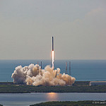 Jared: Falcon 9 CRS-7: Liftoff of SpaceX Falcon 9 carrying CRS-7