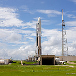 Jared: Atlas V / MUOS-4: Atlas V on the launchpad