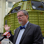 Orion EM-1 Spacecraft at Kennedy Space Center: Michael Hawes