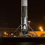 Falcon 9 / JCSAT-14 Return to Port: JCSAT-14 Falcon9 returns to port
