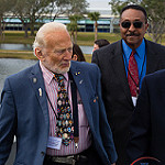 NASA / KSC Day of Remembrance (Bill Jelen): Buzz Aldrin and Winston Scott