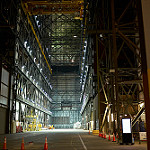 Delta IV Heavy / Parker Solar Probe (Jared Haworth): Inside the VAB At Night