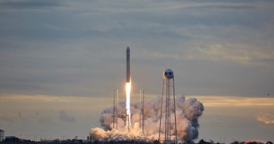 Launch of Orbital ATK OA-8E aboard an Antares 230 rocket.  Photo credit: Jared Haworth / We Report Space