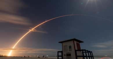 Solar Orbiter launch as seen from Florida's Space Coast.  Photo credit: Michael Seeley / We Report Space