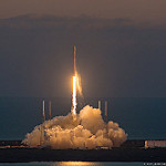 DSCOVR Launch: Falcon 9 DSCOVR clearing the tower