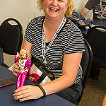CRS-3 Scrub 1 Bill: Spacegirl Barbie and Michelle Morse