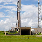 Jared: Atlas V / MUOS-4: Atlas V on the launchpad
