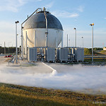 Jared: Atlas V / MUOS-4: Venting liquid oxygen at SLC-41