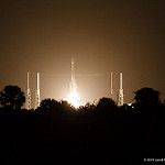 Jared: Atlas V / Morelos-3: Atlas V Liftoff (and clearing the treeline)