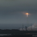 Jared: Atlas V / Orbital ATK Cygnus OA-4 CRS-4: Atlas V disappears into the clouds