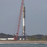 SpaceX Orbcomm-2 Mission: Falcon 9 First Stage after the launch of OG2 - Landed at LZ-1
