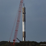 SpaceX Orbcomm-2 Mission: Falcon 9 First Stage after the launch of OG2 - Landed at LZ-1