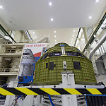 Orion EM-1 Spacecraft at Kennedy Space Center: Orion EM-1 Spacecraft at KSC
