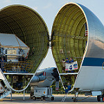 Super Guppy Arrives at KSC (Michael Seeley): Orion Returns to Kennedy Space Center - February 1, 2016