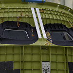 Orion EM-1 Spacecraft at Kennedy Space Center: Orion's Windows