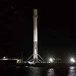 SpaceX Falcon 9 Returns to Port (Michael Seeley): The CRS8 Falcon9 returns to Cape Canaveral