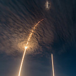 Falcon 9 / CRS-9 (Michael Seeley): SpaceX CRS9 Falcon9 rocket up and down