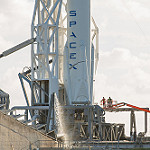 Falcon 9 / CRS-9 (Michael Seeley): Water supression