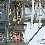 Boeing Crew Access Arm and White Room Lifted to SLC-41: BoeingCrewAccessArm-114