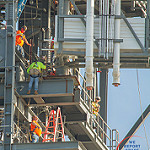 Boeing Crew Access Arm and White Room Lifted to SLC-41: BoeingCrewAccessArm-116