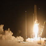 Antares / Cygnus OA-5 Launch (Jared Haworth): Low lying fog and rocket exhaust underscore the Antares 230 rocket launch.