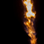Falcon 9 / SpaceX CRS-10 (Bill & Mary Ellen Jelen): CRS10FlameExhaust-28