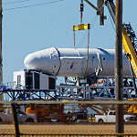 Falcon 9 / SpaceX CRS-10 (Jared Haworth): Dragon capsule cargo late-load.