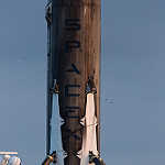 Falcon 9 / SES-10 (Mary Ellen Jelen): SPACEX logo