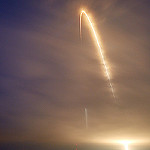 Antares 230 / Cygnus OA-9 (Jared Haworth): Long Exposure Cygnus OA-9 Launch