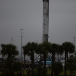 SpaceX Crew Dragon DM-1 (Bill Jelen): Palms & Falcon