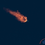 Falcon Heavy / ArabSat-6A (Bill and Mary Ellen Jelen): Heading down range