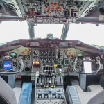 FireX-AQ in Boise ID: DC-8 Cockpit