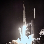 Falcon 9 / SpaceX Crew-1 (Jared Haworth): Falcon 9 launches from Kennedy Space Center