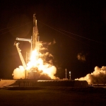 Falcon 9 / SpaceX Crew-1 (Jared Haworth): Falcon 9 Launches from LC-39A, Carrying Crew-1 to Station