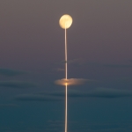 Falcon 9 / Intelsat G33-G34 (Michael Seeley): Falcon 9 meets the Moon