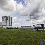 SLS Booster Arrives at Kennedy Space Center: 