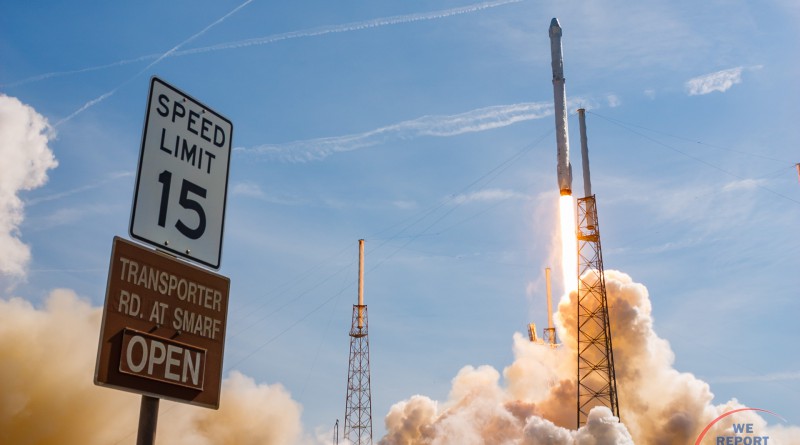 NASA's International Space Station once again plays host to SpaceX's Dragon capsule.  (Photo credit: Jared Haworth / We Report Space)