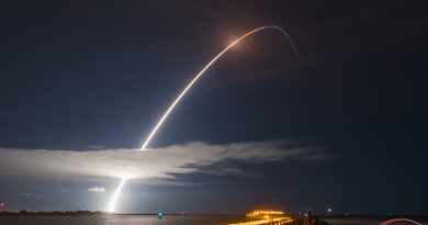At 2:04am (ET) on Saturday, August 26, 2017 Orbital ATK successfully launch the ORS-5 satellite from Launch Complex 46 at Cape Canaveral Air Force Station. The satellite was launched atop a Minotaur IV missile/rocket. Many Space Coast residents stayed up late (or got up early) to watch the launch.   This was the first time since 1999 that SLC-46 has been used. And, the last time a Minotaur rocket was launched was in September, 2011. (Photo by Michael Seeley / We Report Space)