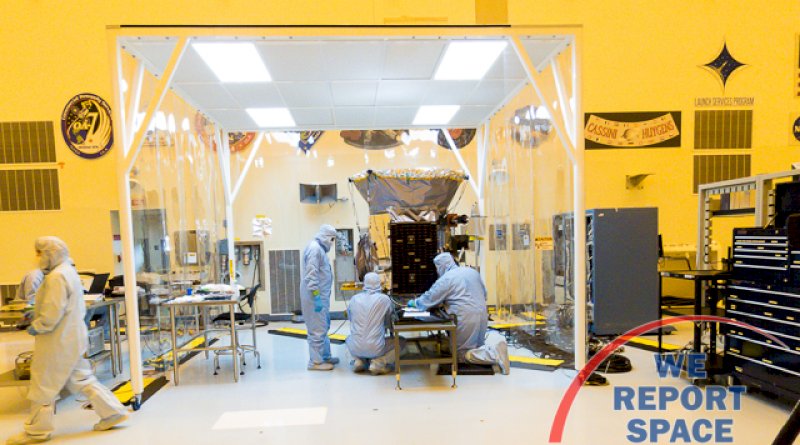 While most of the PHSF lighting is yellow, the team installed white lighting above TESS
