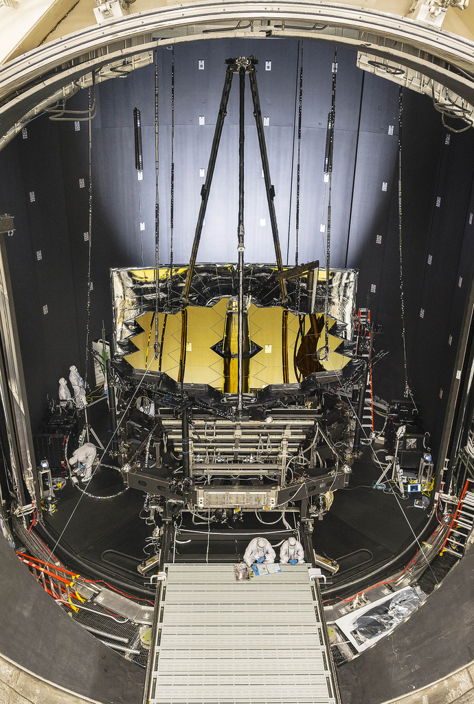 James Webb Space Telescope Reflector Set for Testing in Houston - We