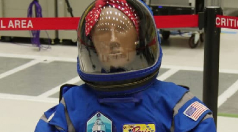 Rosie the Astronaut, a test device is set to ride along as Starliner makes its first flight to the ISS.