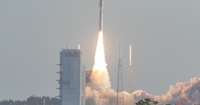 United Launch Alliance's Atlas V rocket lifts off, carrying the Mars Perseverance Rover on a seven-month flight to the Red Planet.  Photo credit: Michael Seeley / We Report Space