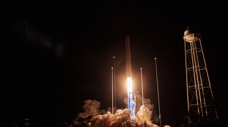 Northrop Grumman's Antares rocket and Cygnus spacecraft lift off from Launchpad 0A at the Mid-Atlantic Regional Spaceport in Virginia on October 2, 2020.  Photo credit: Jared Haworth / We Report Space