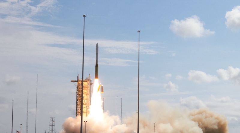 Northrop Grumman's Minotaur I rocket lifts a classified payload for the National Reconnaissance Office on June 15, 2021.  Photo credit: Jared Haworth / We Report Space