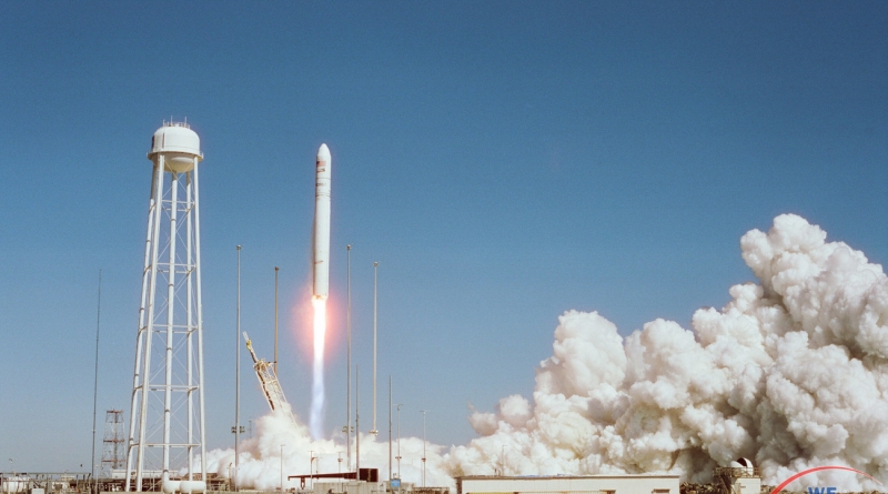 Northrop Grumman's Antares 230+ rocket launches from Virginia's Mid-Atlantic Regional Spaceport, carrying the Cygnus cargo spacecraft to the International Space Station on February 19, 2022.  Photo credit: Jared Haworth / We Report Space