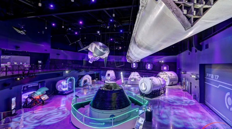 Previously-flown space hardware and high-fidelity scale models are the centerpieces of Kennedy Space Center Visitor Complex's new Gateway exhibit. Photo Credit: Michael Howard / We Report Space