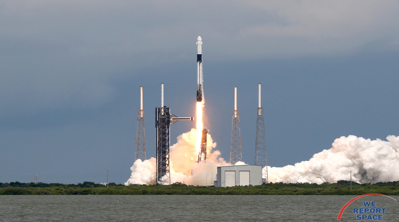 After a delay of a few days due to Hurricane Helene, the Falcon 9 soared into space to begin this amended crewed flight.